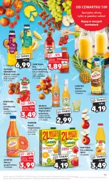 Gazetka promocyjna Kaufland - Gazetka tygodnia - Gazetka - ważna od 13.09 do 13.09.2023 - strona 43 - produkty: Dawtona, Sok, Gra, Sati, Ananas, Napoje, Fortuna, Sok jabłkowy, Sok pomidorowy, Napój niegazowany, Napój, Nektar, Grejpfrut, Hortex