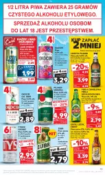 Gazetka promocyjna Kaufland - Gazetka tygodnia - Gazetka - ważna od 13.09 do 13.09.2023 - strona 45 - produkty: Piwa, Piwo, Koc, Gra, Borówka, Tyskie, Pilsner Urquell, Leon, Perła, Piwo jasne, Okocim, Kozel