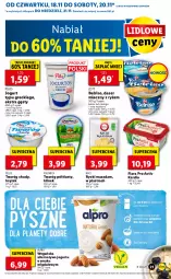 Gazetka promocyjna Lidl - GAZETKA OD 18.11 DO 21.11 - Gazetka - ważna od 21.11 do 21.11.2021 - strona 21 - produkty: Belriso, Maasdam, Deser mleczny, Ser, Ryż, Twaróg, Piątnica, Zott, Jogurt, Pilos, Twaróg półtłusty, Twaróg chudy, Deser, Alpro, Flora, Mango, Kokos