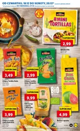Gazetka promocyjna Lidl - GAZETKA OD 18.11 DO 21.11 - Gazetka - ważna od 21.11 do 21.11.2021 - strona 35 - produkty: Chipsy, Tortilla, Salsa, Syrop, Nektar