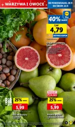 Gazetka promocyjna Lidl - GAZETKA - Gazetka - ważna od 22.11 do 22.11.2023 - strona 17 - produkty: Warzywa, Gra, Warzywa i owoce, Sałat, Gruszki, Owoce, Olej, Grejpfrut