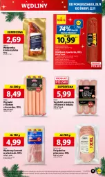Gazetka promocyjna Lidl - GAZETKA - Gazetka - ważna od 22.11 do 22.11.2023 - strona 21 - produkty: Piec, Kurczak, Polędwica, Krakus, Ser, Pur, Parówki, Serdelki, PIKOK, Boczek, Olej, Kiełbasa
