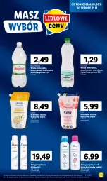 Gazetka promocyjna Lidl - GAZETKA - Gazetka - ważna od 22.11 do 22.11.2023 - strona 37 - produkty: Mydło w płynie, Mus, Dezodorant, Dove, Muszynianka, Woda mineralna, Mydło, Woda, Antyperspirant, Luksja, Magnez