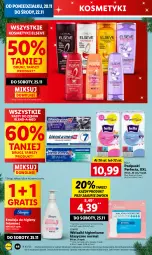 Gazetka promocyjna Lidl - GAZETKA - Gazetka - ważna od 22.11 do 22.11.2023 - strona 54 - produkty: Elseve, Emulsja, Gra, Bell, Perfecta, Podpaski, Bella, Wkładki, Blend-a-Med