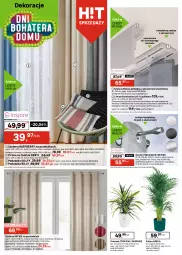Gazetka promocyjna Leroy Merlin - Gazetka Leroy Merlin - Gazetka - ważna od 14.10 do 14.10.2025 - strona 10 - produkty: Tapeta, Tropical, Zasłona, Palma, Karnisz, Firana, Szyna, Astrid, Billy, Poduszka, Dywan, Listwa