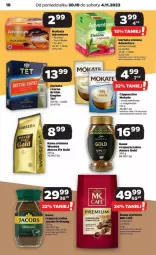 Gazetka promocyjna Netto - Gazetka - ważna od 04.11 do 04.11.2023 - strona 10 - produkty: Kawa ziarnista, Brit, Kawa, Mocca Fix Gold, Cappuccino, Jacobs, Woseba, Herbata, Fa