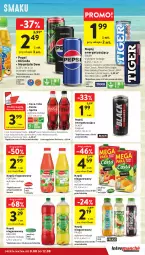 Gazetka promocyjna Intermarche - Gazetka - ważna od 12.08 do 12.08.2024 - strona 29 - produkty: Gin, Mirinda, Coca-Cola, Lack, Pepsi, Fortuna, Tiger, Hellena, Fanta, Napój niegazowany, Sprite, Napój, Fa