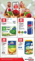Gazetka promocyjna Intermarche - Gazetka - ważna od 12.08 do 12.08.2024 - strona 3 - produkty: Maasdam, Frosta, Ser, Gra, Kucharek, Pepsi max, Mirinda, Pepsi, Edam, Hochland, Gouda, Szpinak