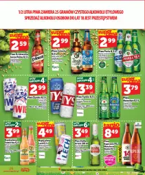 Gazetka promocyjna Topaz - Gazetka - Gazetka - ważna od 01.04 do 01.04.2026 - strona 26 - produkty: Piwa, Piwo, Piec, Top, Gin, Gra, Kupiec, Królewski, Tyskie, Perła, Carlsberg, Napój