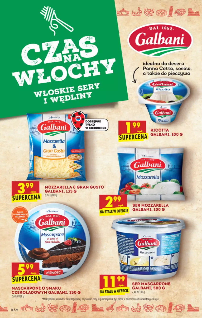 Gazetka promocyjna Biedronka - W tym tygodniu - ważna 13.05 do 19.05.2021 - strona 28 - produkty: Deser, Panna cotta, Piec, Ser, Sos