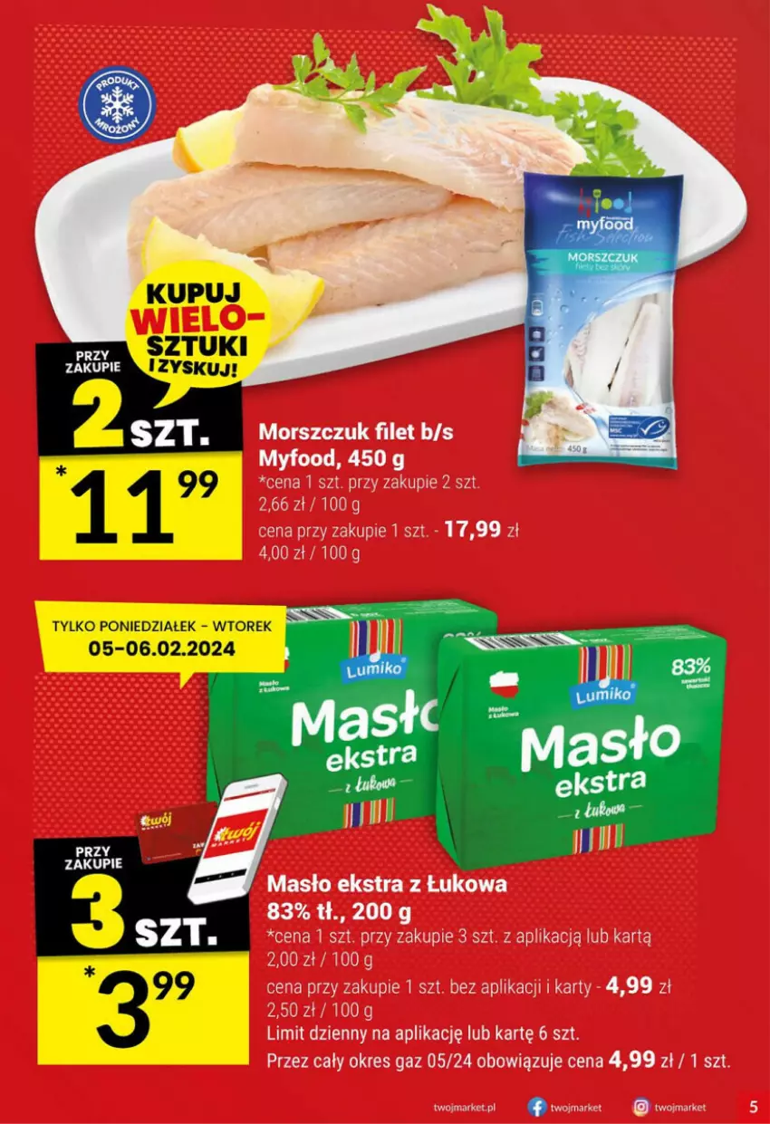 Gazetka promocyjna Twoj Market - ważna 31.01 do 06.02.2024 - strona 34 - produkty: Masło