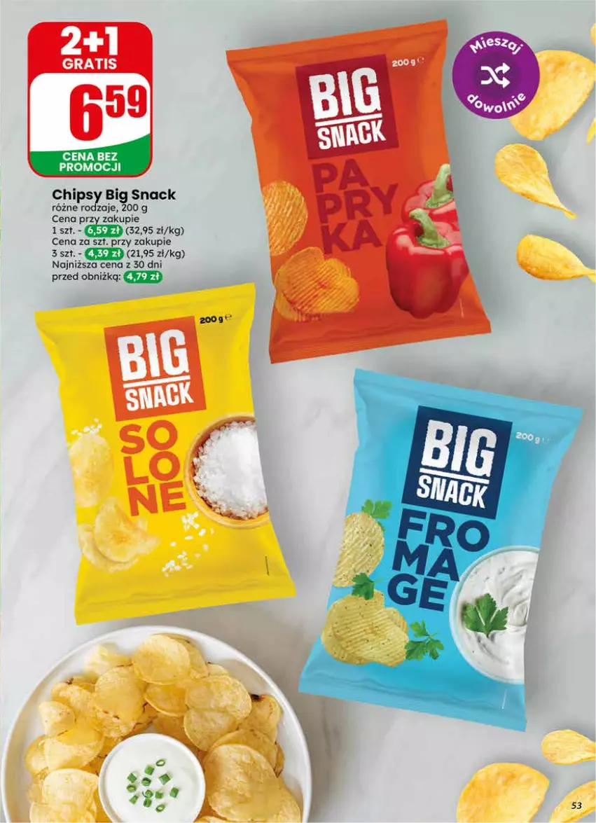 Gazetka promocyjna Dino - Gazetka 17 / 2026 - ważna 22.04 do 28.04.2026 - strona 53 - produkty: Chipsy
