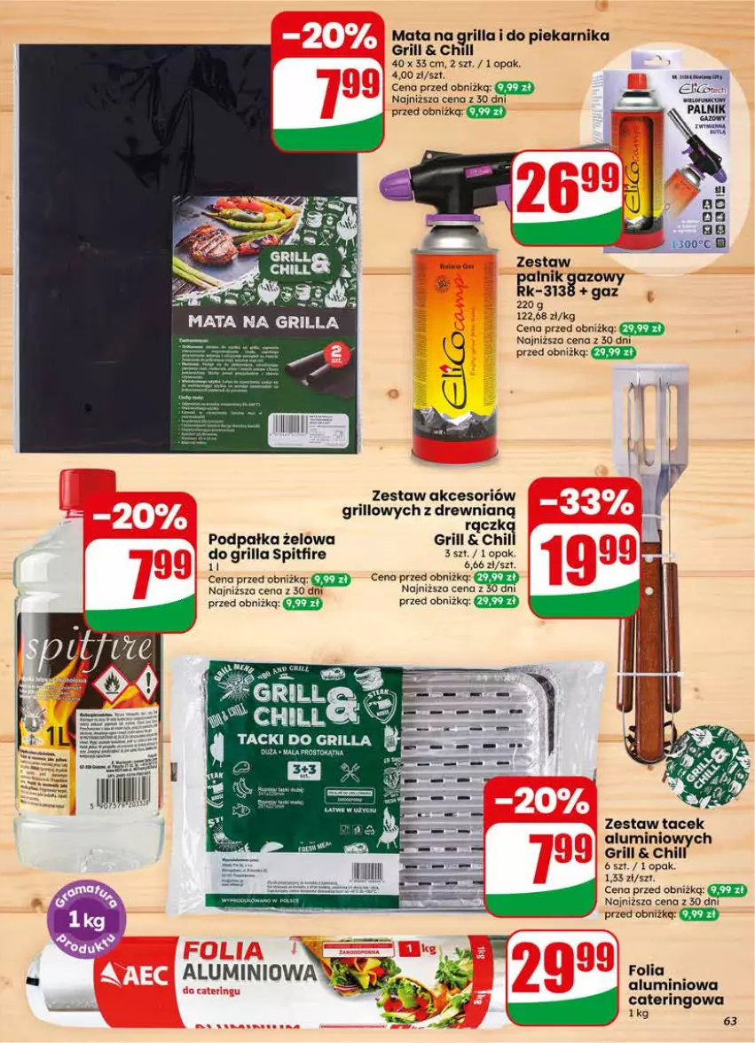 Gazetka promocyjna Dino - Gazetka 17 / 2026 - ważna 22.04 do 28.04.2026 - strona 63 - produkty: Folia aluminiowa, Grill, Piekarnik