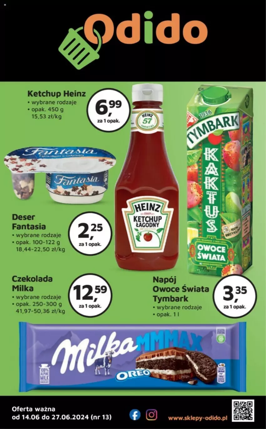 Gazetka promocyjna Odido - ważna 14.06 do 27.06.2024 - strona 1 - produkty: Ketchup