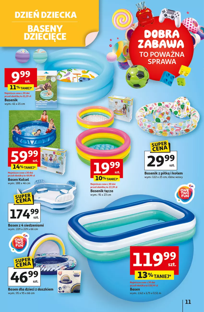Gazetka promocyjna Auchan - Dobra Zabawa to Poważna Sprawa Hipermarket - ważna 29.05 do 04.06.2025 - strona 11 - produkty: Dzieci