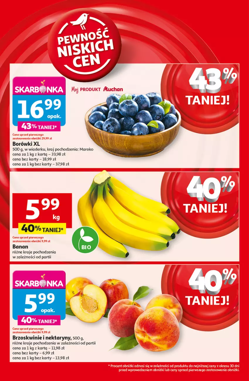 Gazetka promocyjna Auchan - Dobra Zabawa to Poważna Sprawa Hipermarket - ważna 29.05 do 04.06.2025 - strona 20 - produkty: Brzoskwinie, Nektar