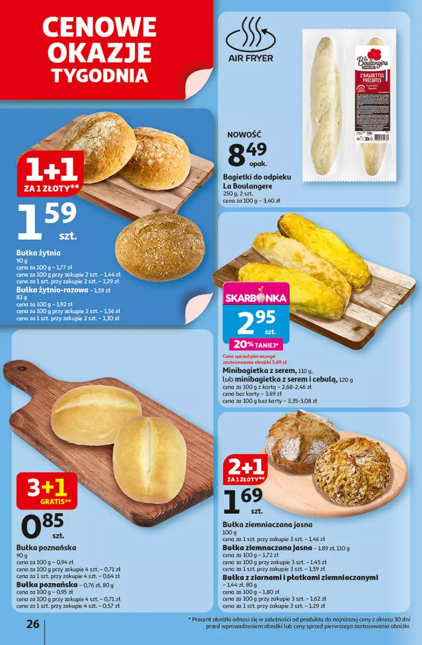 Gazetka promocyjna Auchan - Dobra Zabawa to Poważna Sprawa Hipermarket - ważna 29.05 do 04.06.2025 - strona 28 - produkty: Bagietka, Bułka, Gra, Ser