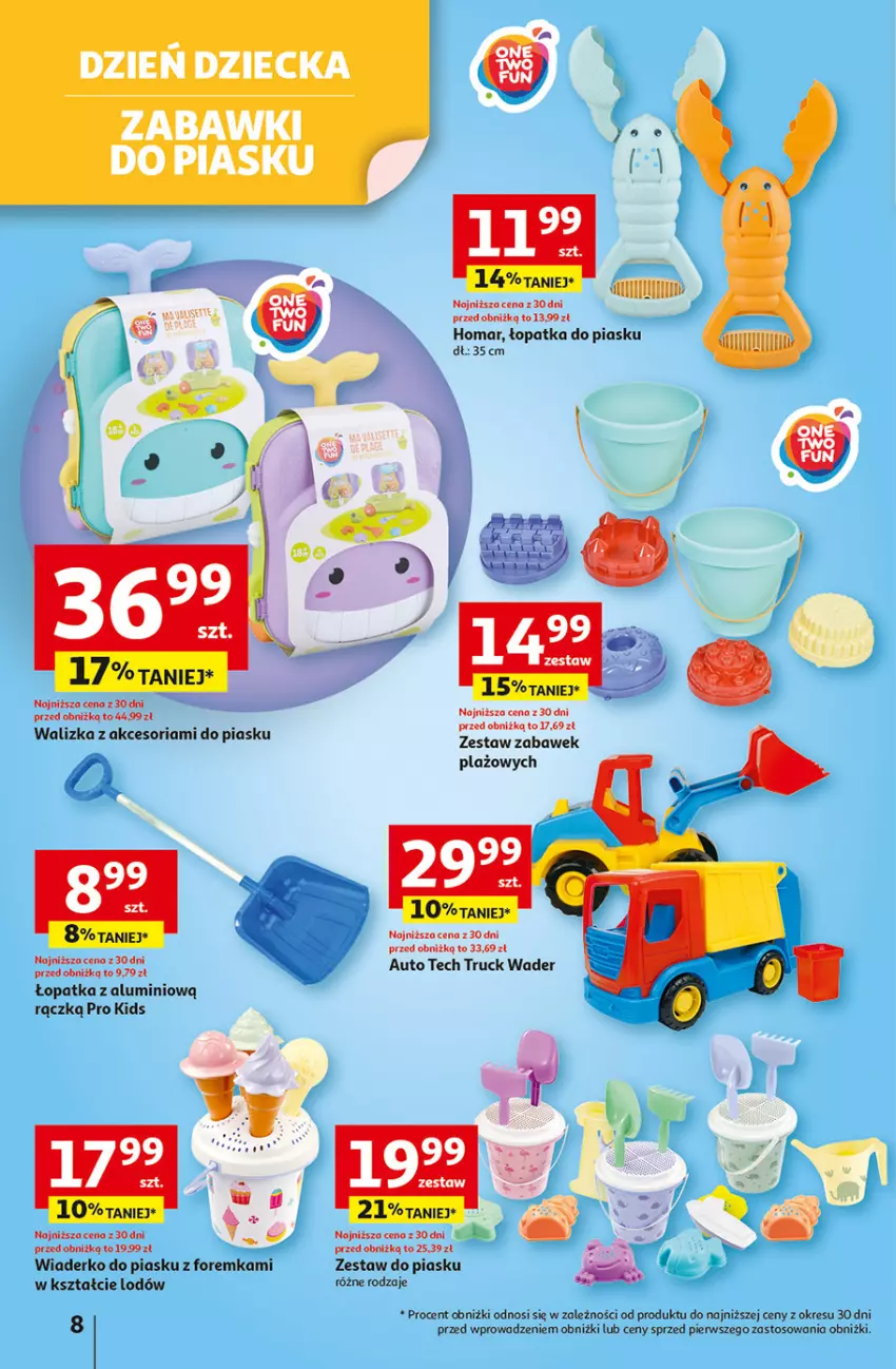 Gazetka promocyjna Auchan - Dobra Zabawa to Poważna Sprawa Hipermarket - ważna 29.05 do 04.06.2025 - strona 8 - produkty: Walizka