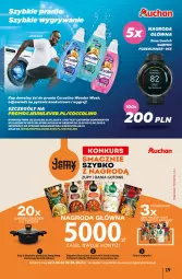 Gazetka promocyjna Auchan - Dobra Zabawa to Poważna Sprawa Hipermarket - Gazetka - ważna od 04.06 do 04.06.2025 - strona 19 - produkty: Koc, Gra, Coccolino, Garnek, Smartwatch, Mola, Dania gotowe