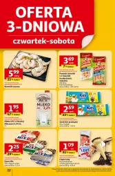 Gazetka promocyjna Auchan - Dobra Zabawa to Poważna Sprawa Hipermarket - Gazetka - ważna od 04.06 do 04.06.2025 - strona 24 - produkty: Parówki sokoliki, Sok, Ser, Sokołów, Parówki, Lody, Serek, Ciepłe lody, Krewetki, Deser, Mleko