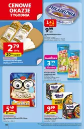 Gazetka promocyjna Auchan - Dobra Zabawa to Poważna Sprawa Hipermarket - Gazetka - ważna od 04.06 do 04.06.2025 - strona 32 - produkty: Ser, Gin, Serek, Camembert, Grill, Milka, Philadelphia
