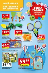Gazetka promocyjna Auchan - Dobra Zabawa to Poważna Sprawa Hipermarket - Gazetka - ważna od 04.06 do 04.06.2025 - strona 9 - produkty: Gra, Wyrzutnia, Kuchnia, Plecak, Dzieci, Traktor