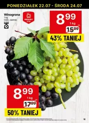 Gazetka promocyjna Delikatesy Centrum - Gazetka - ważna od 24.07 do 24.07.2024 - strona 10 - produkty: Dell, Winogrona, Wino
