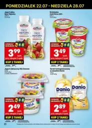 Gazetka promocyjna Delikatesy Centrum - Gazetka - ważna od 24.07 do 24.07.2024 - strona 16 - produkty: Ser, Mus, Danone, Zott, Jogurt, Serek homogenizowany, Serek, Zott Primo, Danio, Jogurt pitny