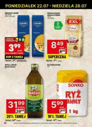 Gazetka promocyjna Delikatesy Centrum - Gazetka - ważna od 24.07 do 24.07.2024 - strona 18 - produkty: Lubella, Makaron, Ryż, Rum, Bell, Sonko, Bella, Olma, Ryż biały