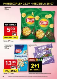 Gazetka promocyjna Delikatesy Centrum - Gazetka - ważna od 24.07 do 24.07.2024 - strona 25 - produkty: Sok, Orzeszki, Felix, Orzeszki ziemne