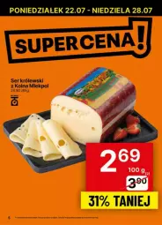 Gazetka promocyjna Delikatesy Centrum - Gazetka - ważna od 24.07 do 24.07.2024 - strona 39 - produkty: Ser, Gra, Królewski