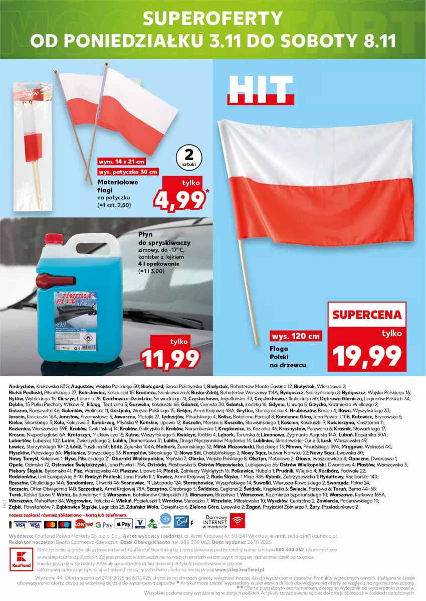 Gazetka promocyjna Kaufland - Kaufland - ważna 29.10 do 05.11.2025 - strona 20 - produkty: BIC, Gra, Gry, Kosz, LANA, Lion, Monte, Mysz, Namysłów, Noż, Olej, Parasol, Piast, Piec, Podlaski, Sól, Sos, Szal, Top