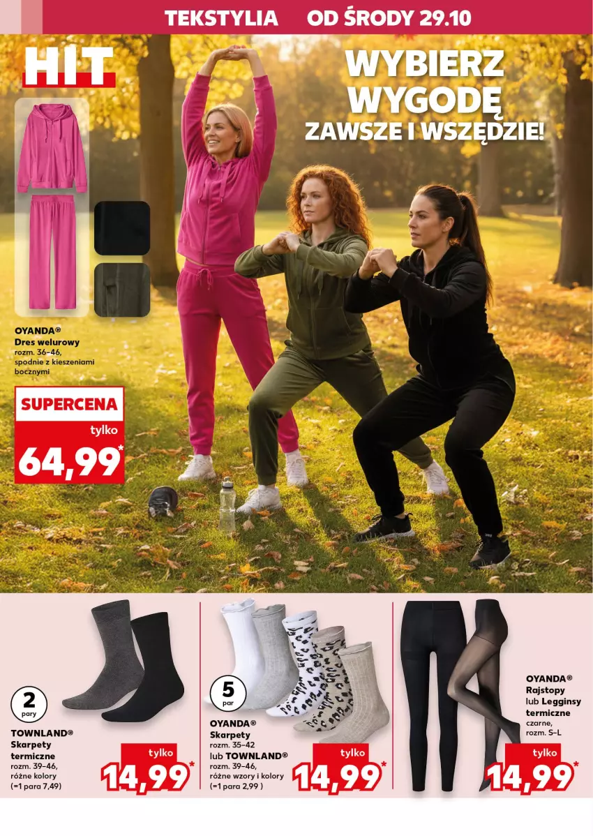 Gazetka promocyjna Kaufland - Kaufland - ważna 29.10 do 05.11.2025 - strona 8 - produkty: Gin, Karp, Legginsy, Rajstopy, Top