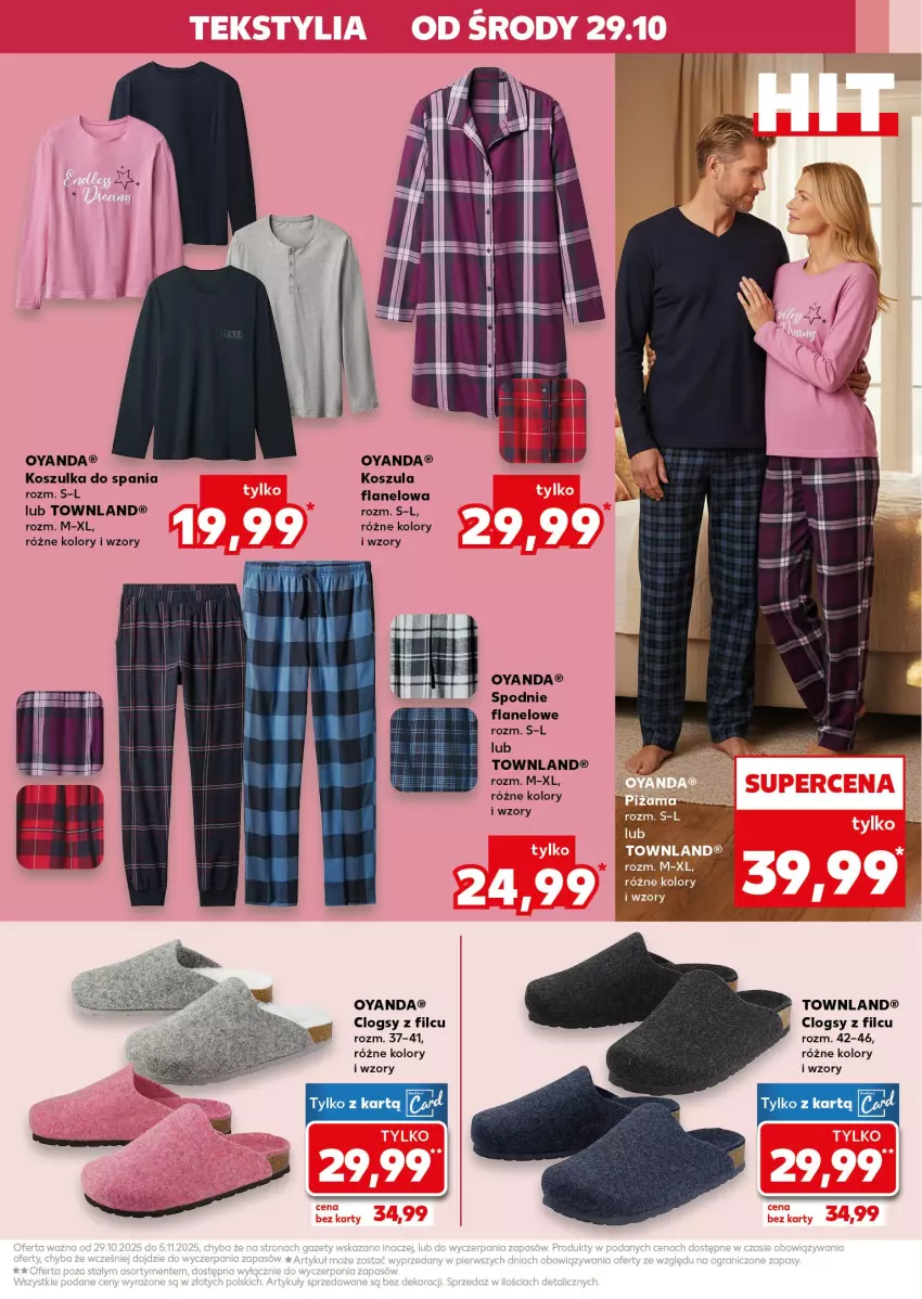 Gazetka promocyjna Kaufland - Kaufland - ważna 29.10 do 05.11.2025 - strona 9 - produkty: Clogsy, Kosz, Koszula, Koszulka, Spodnie