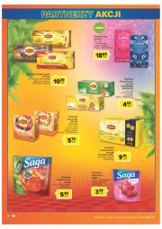 Gazetka promocyjna Carrefour - Gazetka Carrefour - Gazetka - ważna od 28.02 do 28.02.2022 - strona 18 - produkty: Saga, Lipton, Herbata, Herbata owocowa, Fa