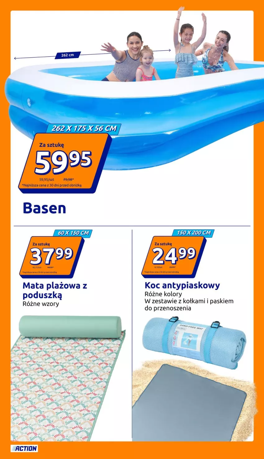 Gazetka promocyjna Action - Gazetka tydzień 27 2026 - ważna 01.07 do 07.07.2026 - strona 10 - produkty: Koc