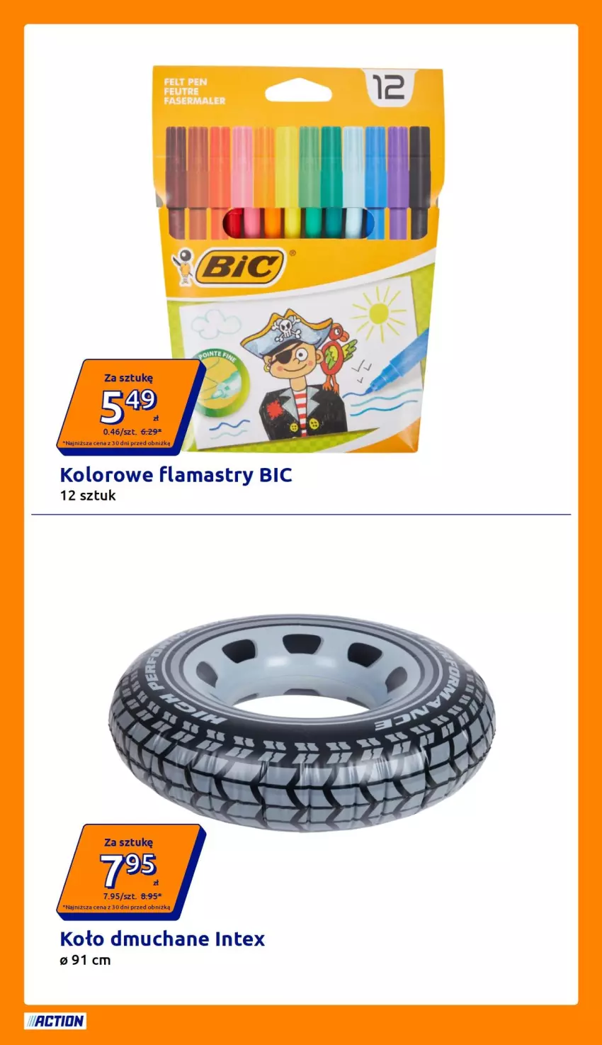Gazetka promocyjna Action - Gazetka tydzień 27 2026 - ważna 01.07 do 07.07.2026 - strona 17 - produkty: BIC, Flamastry