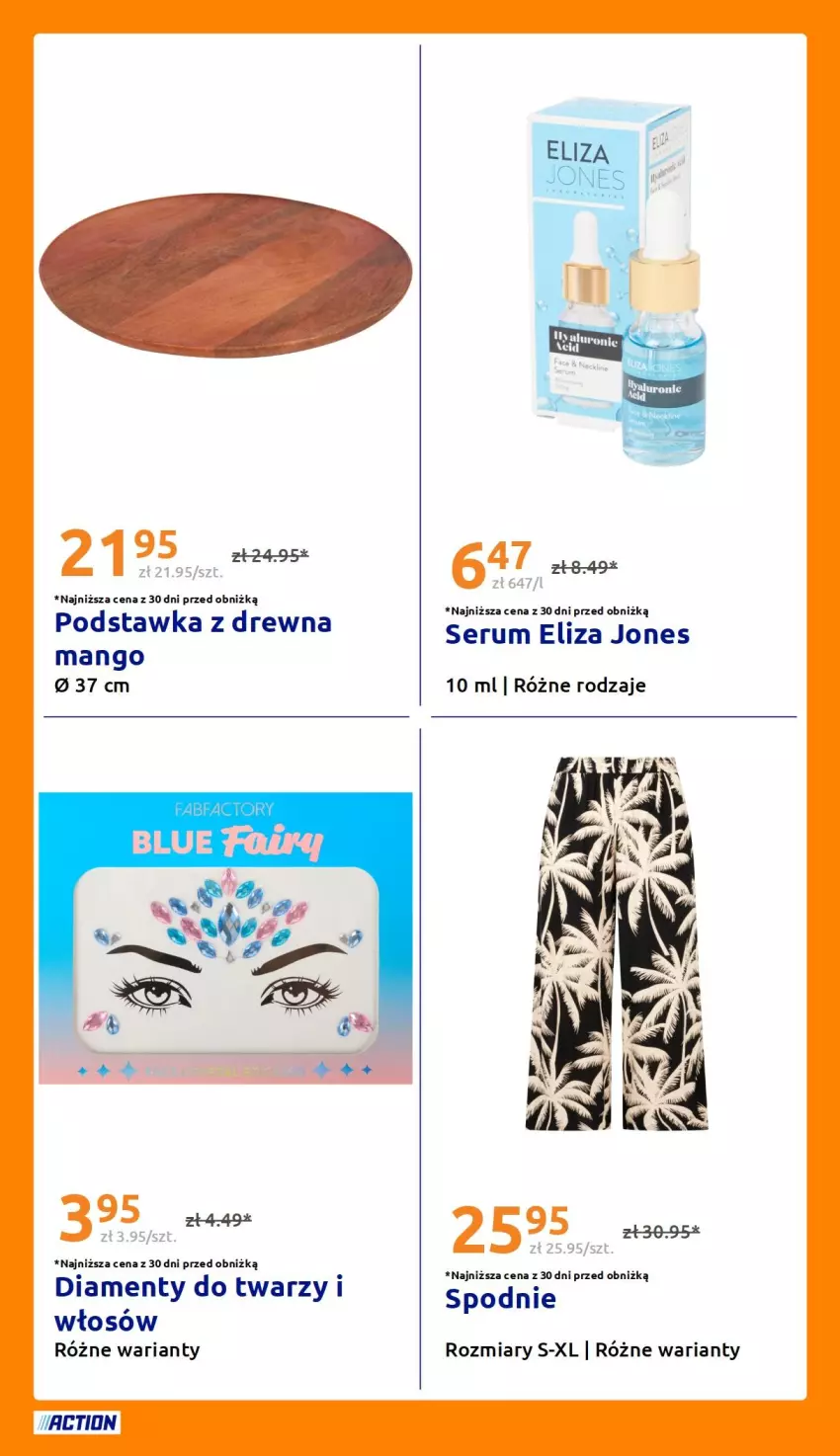Gazetka promocyjna Action - Gazetka tydzień 27 2026 - ważna 01.07 do 07.07.2026 - strona 23 - produkty: Mango, Spodnie