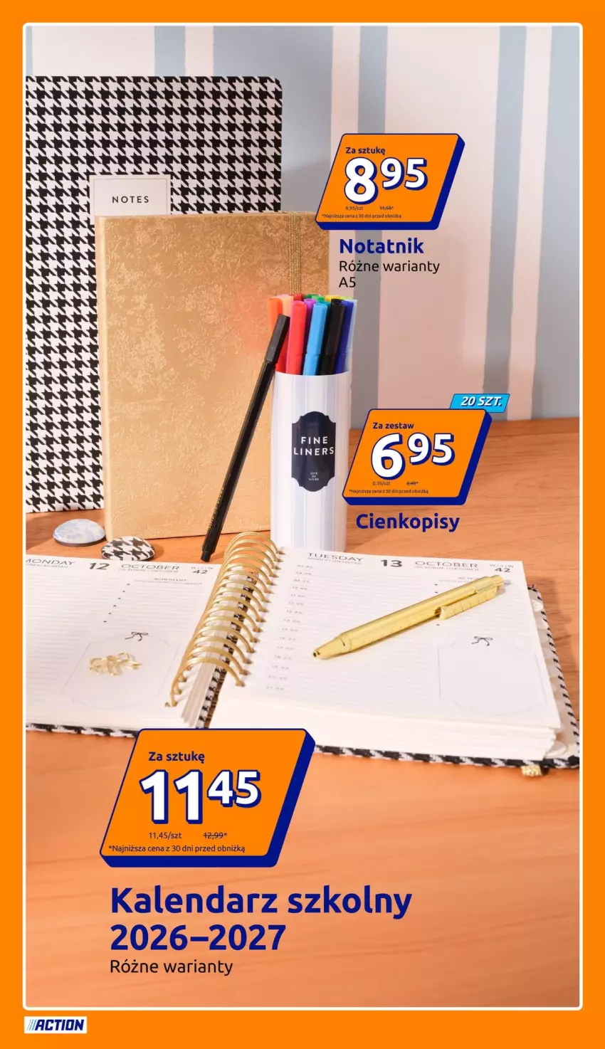 Gazetka promocyjna Action - Gazetka tydzień 27 2026 - ważna 01.07 do 07.07.2026 - strona 5 - produkty: Kalendarz