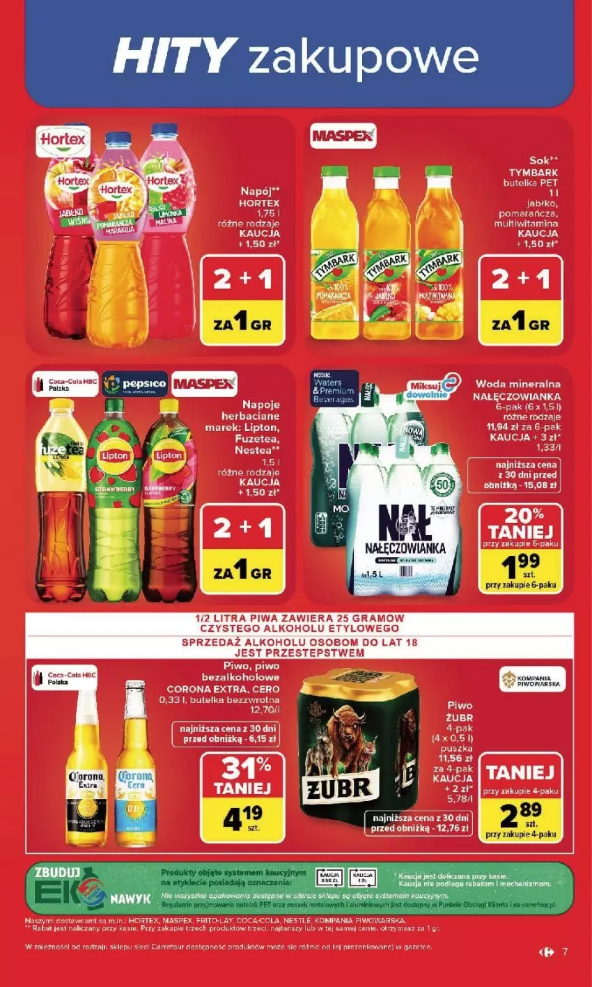 Gazetka promocyjna Carrefour - Gazetka Carrefour, Market w SUMIE najlpeszy, od poniedziałku - ważna 07.09 do 12.09.2026 - strona 9 - produkty: Fa, Gra, Nałęczowianka