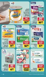 Gazetka promocyjna Carrefour - Gazetka Carrefour, Market w SUMIE najlpeszy, od poniedziałku - Gazetka - ważna od 12.09 do 12.09.2026 - strona 40 - produkty: Pampers, Papier, Majtki, Papier toaletowy, Velvet, Ręcznik, Rolki, Chusteczki, Foxy, Pieluchomajtki, Chusteczki nawilzane