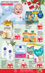 Gazetka promocyjna Kaufland - OFERTA TYGODNIA - Gazetka - ważna od 28.12 do 28.12.2021 - strona 34 - produkty: Piec, Mus, Gra, Gerber, Pampers, Pieluchy, Majtki, BoboVita, Sinlac, Mleczko, Chusteczki, Danie dla dzieci, Dzieci, Pieluchomajtki, Nivea Baby, Nestlé, Nivea