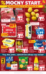 Gazetka promocyjna Kaufland - OFERTA TYGODNIA - Gazetka - ważna od 28.12 do 28.12.2021 - strona 50 - produkty: Sok, Ser, Papier, Ogórki konserwowe, Rama, Jaja, Parówki, Karkówka wieprzowa, Cytryny, Chipsy, Papier toaletowy, Velvet, Fortuna, Margaryna, Morliny, Rolnik, Berlinki, Mleko