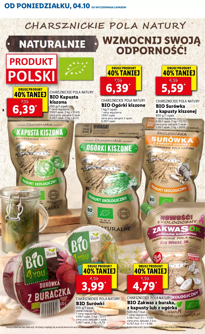 Gazetka promocyjna Lidl - KATALOG Z OFERTĄ BIO - ważna 04.10 do 07.10.2021 - strona 11 - produkty: Surówka