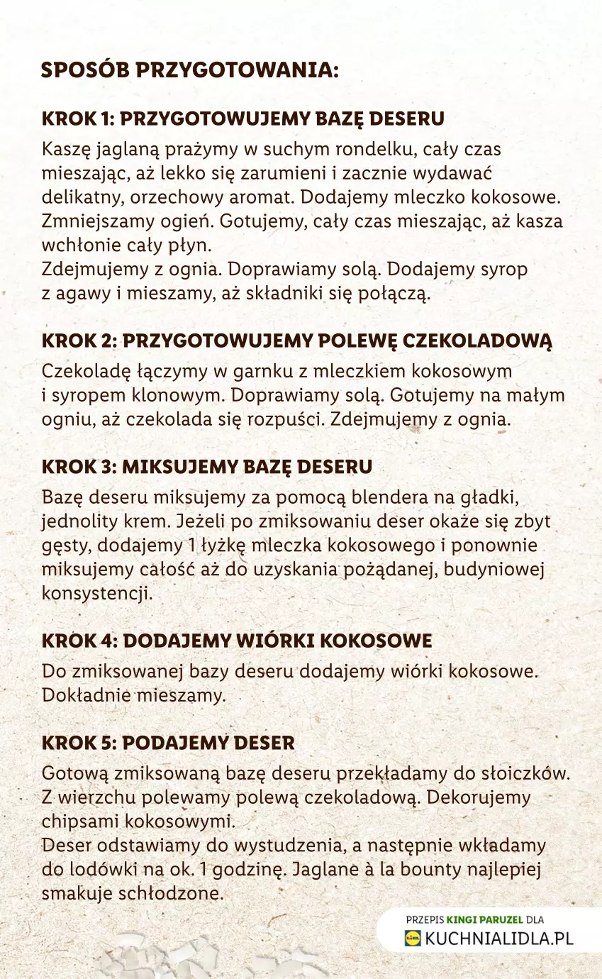 Gazetka promocyjna Lidl - KATALOG Z OFERTĄ BIO - ważna 04.10 do 07.10.2021 - strona 17 - produkty: Deser, K2, Kokos, Ser