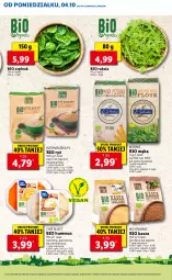 Gazetka promocyjna Lidl - KATALOG Z OFERTĄ BIO - Gazetka - ważna od 07.10 do 07.10.2021 - strona 15 - produkty: Hummus, Ryż, Mus, Gry, Kuchnia, Rukola, LANA, Mąka, Kasza, Szpinak