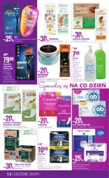 Gazetka promocyjna Super Pharm - Gazetka - Gazetka - ważna od 01.03 do 01.03.2023 - strona 14 - produkty: BIC, Bielenda, Sensual, Bell, Tampony, Joanna, Fusion, Szynka, Cleanic, Always, Ziaja, Podpaski, Carefree, Gillette, Bielizna, Maszynka, Bella, Maszynka do golenia, Wkładki, O.B.