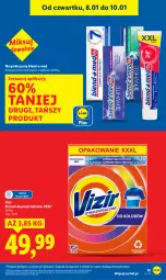 Gazetka promocyjna Lidl - GAZETKA - Gazetka - ważna od 10.01 do 10.01.2026 - strona 15 - produkty: Proszek do prania, Vizir, Blend-a-Med