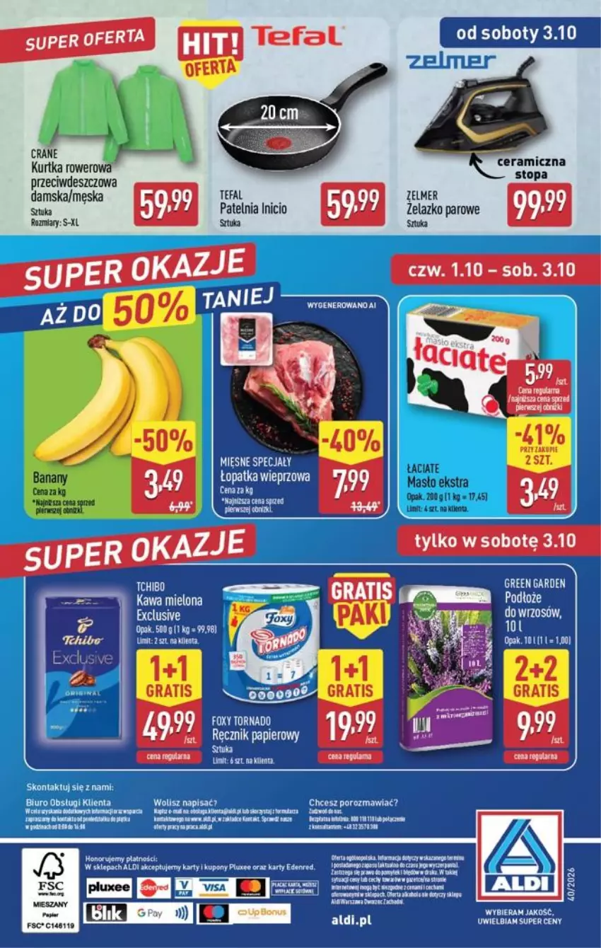 Gazetka promocyjna Aldi - Oferta weekendowa - ważna 01.10 do 03.10.2026 - strona 12 - produkty: Fa, Masło, Top