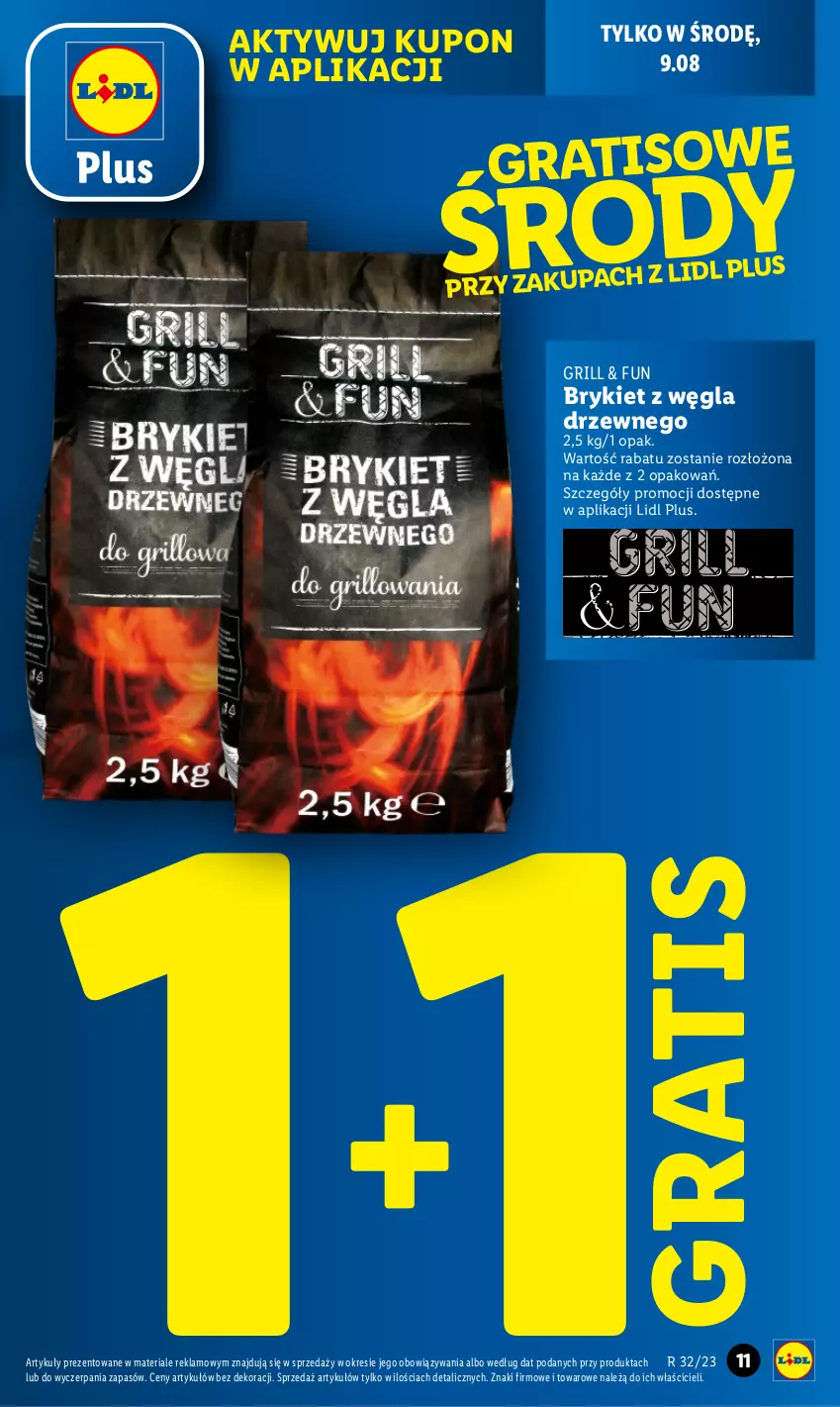 Gazetka promocyjna Lidl - od Poniedziałku - ważna 07.08 do 12.08.2023 - strona 23 - produkty: Gra, Grill